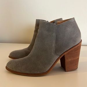 Grey booties